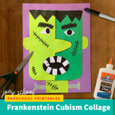 Halloween Frankenstein Craft, Collage, Art History, Picass