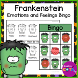Halloween Activity Frankenstein Feelings and Emotions Bingo