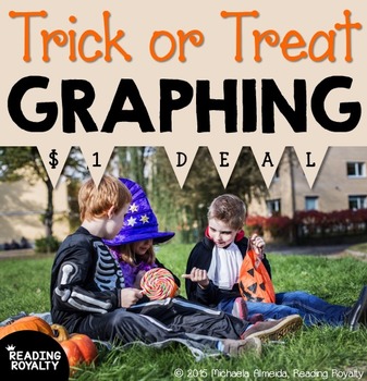 Preview of Halloween Graphing Math Activity - $1 Deal