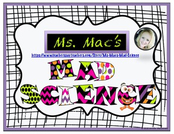Preview of Halloween Freebie! Scientific Method Madness!