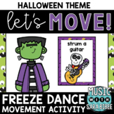 Halloween Freeze Dance (With GIFS) - {Music and Non-Music 