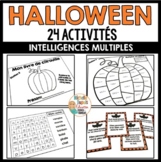 French Halloween Activities - Halloween - Activités variée