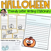 Halloween Friendly Letter Templates | No Prep Letter Writi