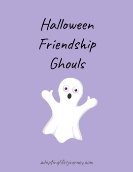 Preview of Halloween Friendship Packet