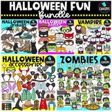 Halloween Fun Clip Art Bundle {Educlips Clipart}