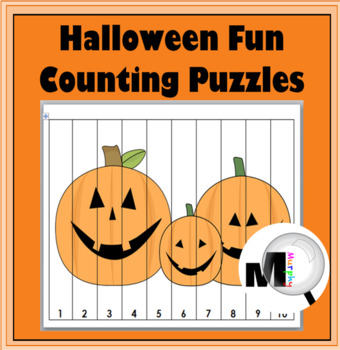 Preview of Halloween Math Number Puzzles