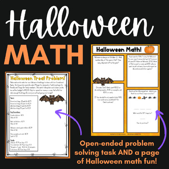 Halloween Fun Learning Activities for Grades 3-5 by The Teacher Studio