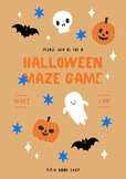 Halloween Fun Maze Game