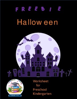 Preview of Halloween Fun  Worksheet Game for Preschool Kindergarten