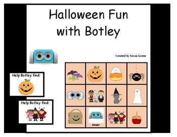 Botley activities #1: Accessible robot and coding concepts