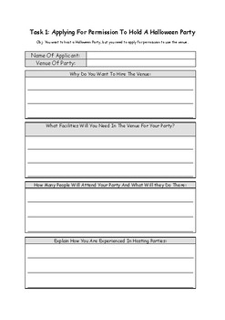 halloween functional skills english writing entry level 2 tpt