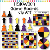 Halloween Game Boards Clip Art