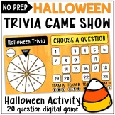 Halloween Game | Digital Halloween Trivia Game Show Activity