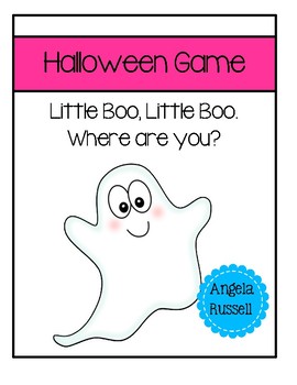 Halloween Game Little Boo Little Boo Where Are You? by Lily B Creations