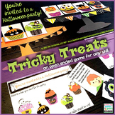 Halloween Game Tricky Treats |  speech therapy game