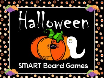 Preview of Halloween Games for SMART Board
