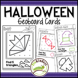 Halloween Geoboards: Shape Activity for Pre-K Math