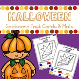 Halloween Geoboards Task Cards and Mats