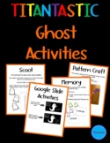 Halloween Ghost Activities for kindergarten