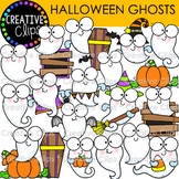 Halloween Ghost Clipart {Halloween Clipart}
