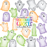 Halloween Ghost Clipart Watercolor