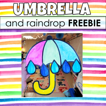 Preview of Easy Umbrella Craft
