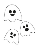 Halloween Ghosts Puppets