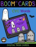 Halloween Ghosts and Graves CVC Words BOOM Cards™