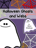 Halloween Ghosts and Spider Web Clipart {FREEBIE}