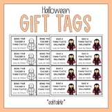 Halloween Gift Tags | Editable