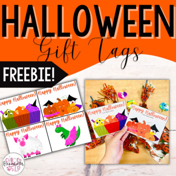 Halloween Gift Tags - FREEBIE! by Chloe Elizabeth SLP | TpT