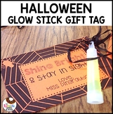 Halloween Gift Tag | Glow Stick FREEBIE
