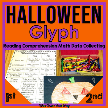 Preview of Halloween Glyph Activities and Halloween Math and Graphing