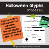 Halloween Glyphs for Grades 1-3