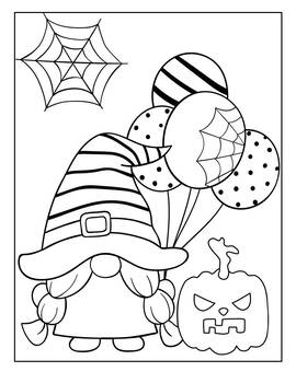 Buy Yeaqee 60 Pcs Gnomes Halloween Coloring Book Indoor Activities  Halloween Coloring Pages Party Favors for Boys and Girls Halloween Party  Supplies Cute Cartoon Coloring Books Bulk Online at desertcartKUWAIT
