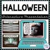 Halloween Interactive Google Slides™ Presentation | Distan