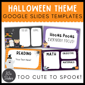 Preview of Halloween Google Slides Templates