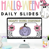 Halloween Google Slides Templates | Halloween Daily Slides * NEW