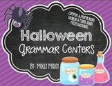 Halloween Grammar Centers - Nouns