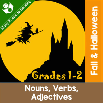 Preview of Halloween Grammar | Parts of Speech
