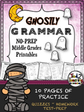 Halloween Grammar for the Middle Grades