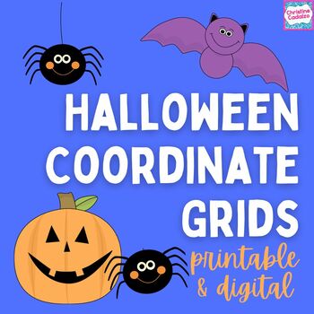 Preview of Halloween Coordinate Grids