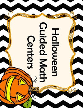 Preview of Halloween Guided Math Centers