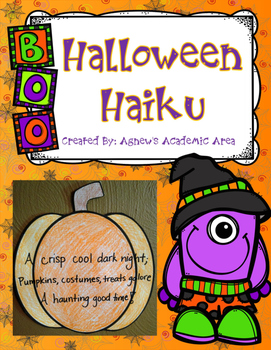 Preview of Halloween Haiku: A Poetry Writing Activity