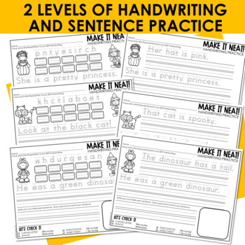 Handwriting - Make It Neat! Handwriting Practice, Instruction, and Fluency