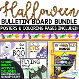 Halloween Bulletin Board October Posters BUNDLE Activity H