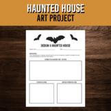 Halloween Haunted House Art Project | October Activity | P
