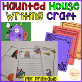 Halloween Haunted House Writing Prompts craft activity bul