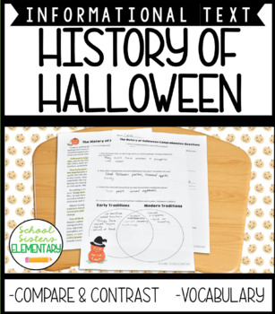 Preview of Halloween Reading Comprehension Craft Poetry Project
