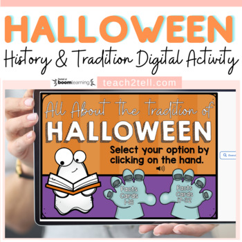 Preview of Halloween History & Tradition Digital Activity